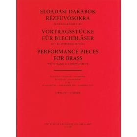 Előadási darabok rézfúvósokra zongorakísérettel