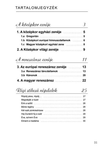 Szolfézs példatár 3. évfolyam