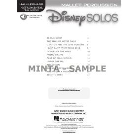 Disney Solos - Mallet Percussion