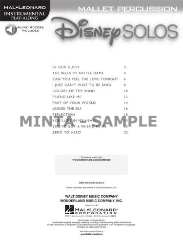 Disney Solos - Mallet Percussion
