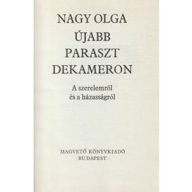 Újabb paraszt dekameron