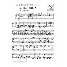 Passacaglia per pianoforte