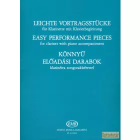 Könnyű előadási darabok klarinétra zongorakísérettel