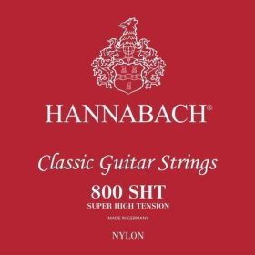   Hannabach 800 red super high tension húrgarnitúra klasszikus gitárhoz