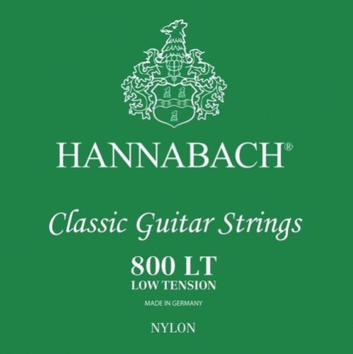 Hannabach 800 green low tension húrgarnitúra klasszikus gitárhoz