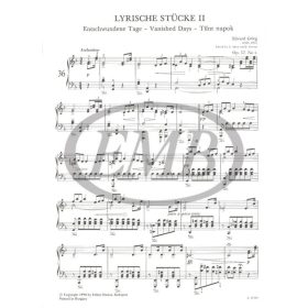 Grieg, Edvard: Lyrische Stücke 2