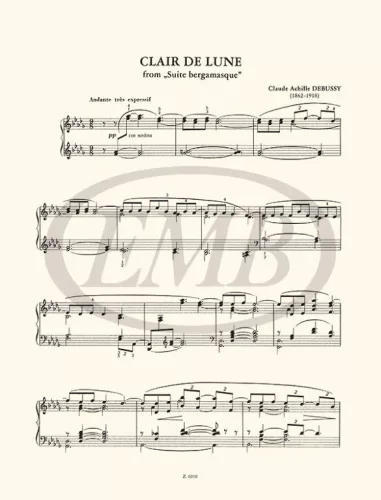 Debussy, Claude: Clair de lune