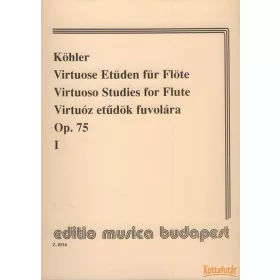 Virtuóz etűdök fuvolára 1. op.75