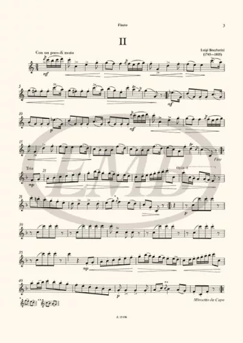 3 MINUETTI (Telemann, Boccherini, Bizet)
