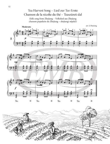 Kínai zongoradarabok gyerekeknek