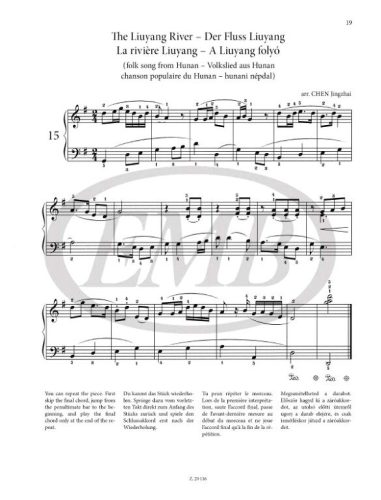 Kínai zongoradarabok gyerekeknek