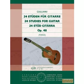 24 etűd gitárra Op.48