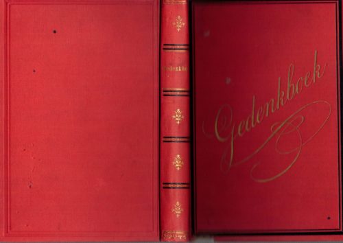 Gedenkboek - Emlékkönyv