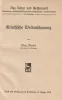 Griechische Weltanschauung