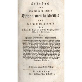   Lehrbuch der pharmaceutischen Experimentalchemie nach der neuern Theorie
