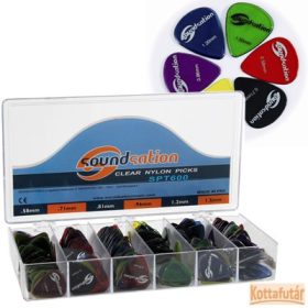 Soundsation gitárpengető (Clear Nylon Picks)
