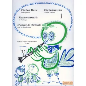 Klarinétmuzsika kezdők számára 1.