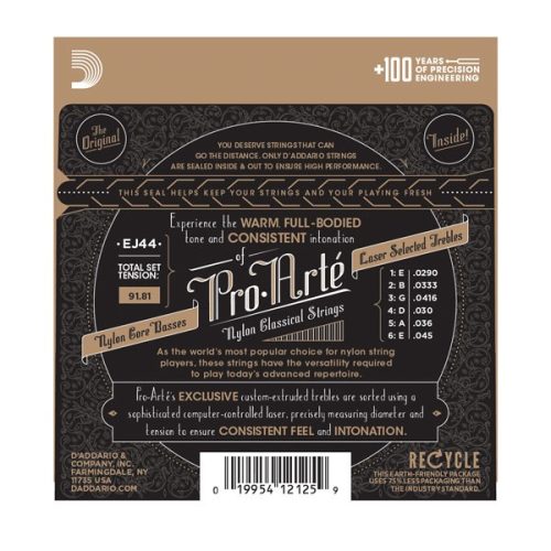 D'Addario Pro Arte (extra hard) EJ44 húrgarnitúra klasszikus gitárhoz 