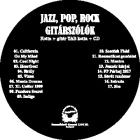 Jazz, pop, rock gitárszólók