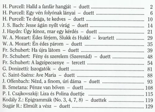 A kamaraének mesterei