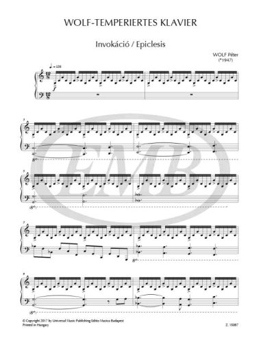 Wolf-temperiertes Klavier