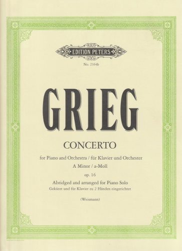 Concerto in A minor Op. 16 (A-moll zongoraverseny)