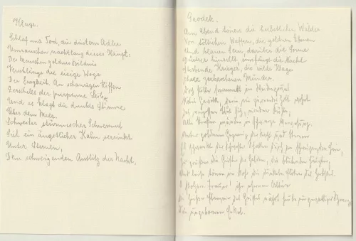 Erinnerung an Georg Trakl zum 50. Todestag des Dichters am 4. November 1914/64.