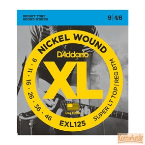 D'Addario EXL125 húrkészlet elektromos gitárra