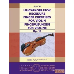 Ujjgyakorlatok hegedűre Op.16