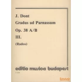 Gradus ad Parnassum Op. 38 A/B III.