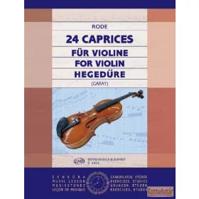 24 Caprices hegedűre