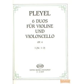 6 duos violine und violoncello Op.4 I.