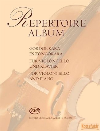 Repertoire album gordonkára és zongorára