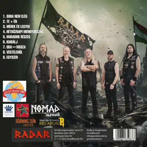 Radar - Soha nem elég! (CD)