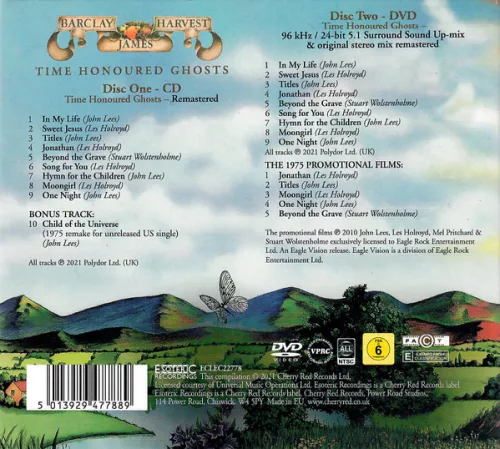Barclay James Harvest - Time Honoured Ghosts (CD + DVD)