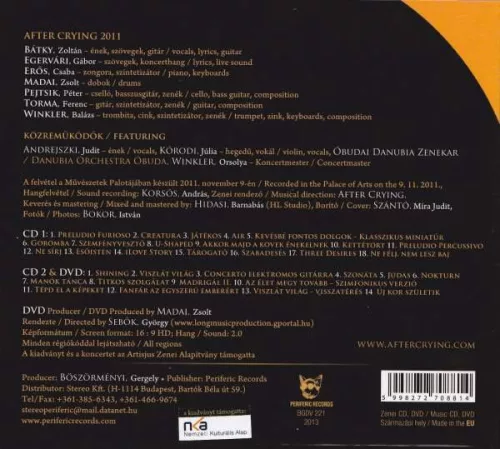 After Crying - Jubileumi Koncer (2 cd + DVD)