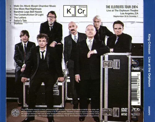 King Crimson - Live at the Orpeum (CD + DVD-A)