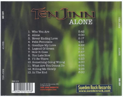 Ten Jinn - Alone (CD)