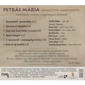 Petrás Mária - Napkelettől napnyugatig (CD)