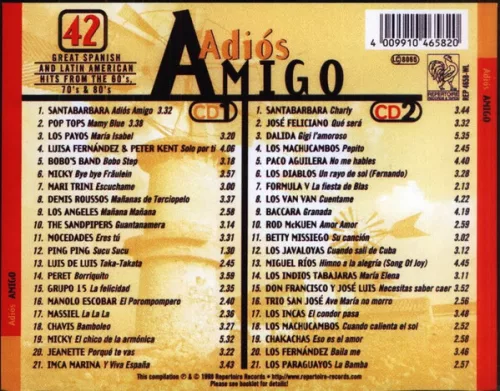 Adiós Amigo (2 CD)