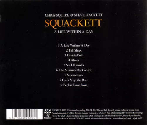 Squackett - A Life Within a Day (CD)