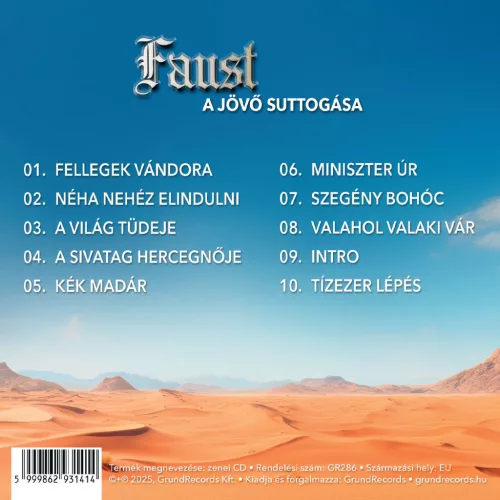 Faust - A jövő suttogása (CD)