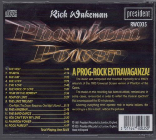 Wakeman, Rick - Phantom Power (CD)