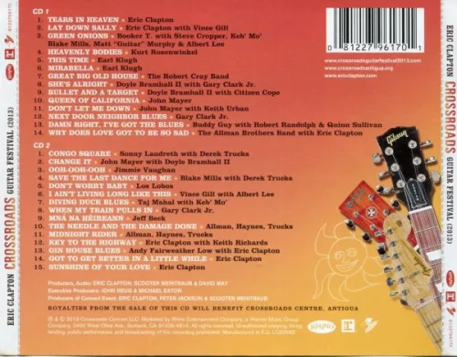 Crossroads - Eric Clapton Guitar Festival (CD)