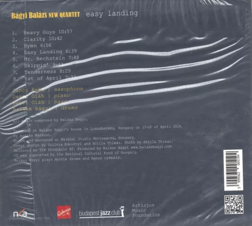 Bágyi Balázs New Quartet - Easy Landing (CD)