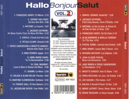 Hallo Bonjour Salut (2 CD)