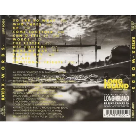 Rated - Words (CD)