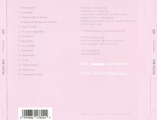 Palya Bea - Nő (CD)