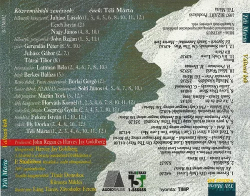 Téli Márta - Változó kék (CD)