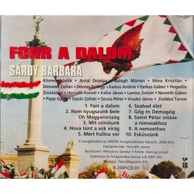 Sárdy Barbara - Forr a dalom (CD)